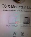 Hướng dẫn cài đặt OS X Mountain Lion trên PC