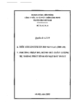 Tiêu chuẩn etsi en : phương pháp đo, đánh giá chất lượng hệ thống phát hình số mặt đất DVB-T: Tiêu chuẩn ETSI EN 300 744