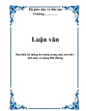  Luận văn: Tìm hiểu hệ thống đo lường trong máy nén khí – nhà máy xi măng Hải Phòng