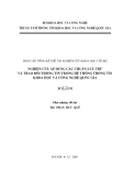 Nghiên cứu áp dụng các chuẩn lưu trữ trao đổi thông tin trong hệ thống thông tin khoa học và công nghệ quốc gia