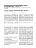 Báo cáo khoa học: Characterization of Met95 mutants of a heme-regulated phosphodiesterase from Escherichia coli