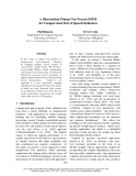 Báo cáo khoa học: "A Hierarchical Pitman-Yor Process HMM for Unsupervised Part of Speech Induction"