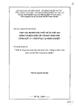 Thiết kế công trình trạm lắp máy bơm-chìm động cơ điện chìm phục vụ tiêu trong nông nghiệp