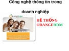 HỆ THỐNG ORANGEHRM