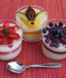 Cách làm món bánh Panna Cotta quất việt