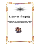  Luận văn đề tài :  Hoàn thiện tổ chức công tác kế toán doanh thu, chi phí và xác định kết quả kinh doanh tại công ty cổ phần đầu tư Thuận Thiên