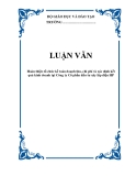 LUẬN VĂN: Hoàn thiện tổ chức kế toán doanh thu, chi phí và xác định kết quả kinh doanh tại Công ty Cổ phần đầu tư xây lắp điện HP