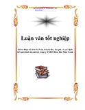 Luận văn tốt nghiệp: Hoàn thiện tổ chức kế toán doanh thu, chi phí và xác định kết quả kinh doanh tại công ty TNHH Kim Khí Màu Xanh