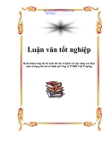  Luận văn : Hoàn thiện công tác kế toán tài sản cố định với việc nâng cao hiệu quả sử dụng tài sản cố định tại Công ty TNHH Việt Trường