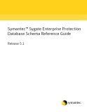 Symantec™ Sygate Enterprise Protection Database Schema Reference Guide