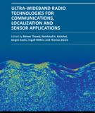 ULTRA-WIDEBAND RADIO TECHNOLOGIES FOR COMMUNICATIONS, LOCALIZATION AND SENSOR APPLICATIONS