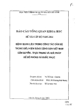 Bệnh quan liêu trong công tác cán bộ trong điều kiện Đảng cộng sản Việt Nam cầm quyền - thực trạng và giải pháp để đề phòng và khắc phục