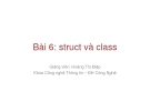 Bài 6: struct và class