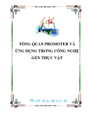 TỔNG QUAN PROMOTER VÀ ỨNG DỤNG TRONG CÔNG NGHỆ GEN THỰC VẬT