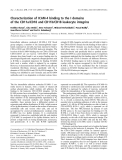 Báo cáo khoa học:  Characterization of ICAM-4 binding to the I domains of the CD11a/CD18 and CD11b/CD18 leukocyte integrins