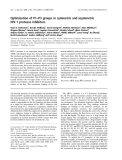 Báo cáo khoa học: Optimization of P1–P3 groups in symmetric and asymmetric HIV-1 protease inhibitors