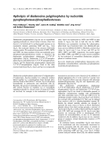 Báo cáo khoa học: Hydrolysis of diadenosine polyphosphates by nucleotide pyrophosphatases/phosphodiesterases