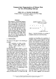 Báo cáo khoa học: "Unsupervised Segmentation of Chinese Text by Use of Branching Entropy"