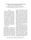 Báo cáo khoa học: "A Comparative Study of Parameter Estimation Methods for Statistical Natural Language Processing"