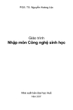 Giáo trình Nhập môn Công nghệ sinh học - PGS. TS. Nguyễn Hoàng Lộc