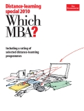 DISTANCE-LEARNING SPECIAL 2010 - WHICH MBA?