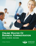 ONLINE MASTER OF  BUSINESS ADMINISTRATION