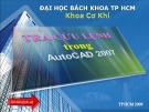 Tra cứu lệnh trong Autocad 2007