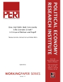 Does High Public Debt Consistently Stife Economic Growth? A Critique of Reinhart and Rogoff