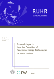 Economic Impacts from the Promotion of Renewable Energy Technologies