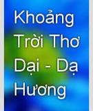 Khoảng Trời Thơ Dại