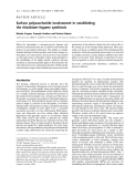 Báo cáo khoa học: Surface polysaccharide involvement in establishing the rhizobium–legume symbiosis