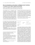 Báo cáo khoa học:  Role of Acinetobacter calcoaceticus 3,4-dihydrocoumarin hydrolase in oxidative stress defence against peroxoacids Kohsuke Honda, Michihiko Kataoka, Eiji Sakuradani and Sakayu Shimizu
