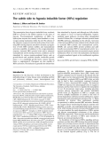 Báo cáo khoa học: The subtle side to hypoxia inducible factor (HIFa) regulation