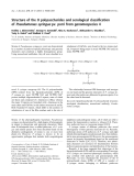 Báo cáo khoa học: Structure of the O polysaccharides and serological classiﬁcation of Pseudomonas syringae pv. porri from genomospecies 4