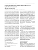 Báo cáo khoa học:  Probing suggested catalytic domains of glycosyltransferases by site-directed mutagenesis Tobias Hefner and Joachim Stockigt ¨