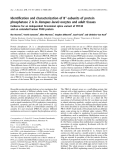 Báo cáo khoa học: Identiﬁcation and characterization of B¢¢-subunits of protein phosphatase 2 A in Xenopus laevis oocytes and adult tissues Evidence for an independent N-terminal splice variant of PR130 and an extended human PR48 protein