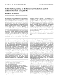Báo cáo khoa học:  Metabolic ﬂux proﬁling of Escherichia coli mutants in central carbon metabolism using GC-MS