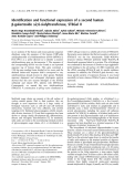 Báo cáo khoa học:  Identiﬁcation and functional expression of a second human b-galactoside a2,6-sialyltransferase, ST6Gal II