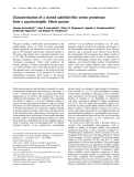 Báo cáo Y học: Characterization of a cloned subtilisin-like serine proteinase from a psychrotrophic Vibrio species