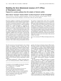 Báo cáo Y học:  Modeling the three-dimensional structure of H+-ATPase of Neurospora crassa Proposal for a proton pathway from the analysis of internal cavities