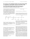 Báo cáo Y học: The structures of the lipooligosaccharide and capsule polysaccharide of Campylobacter jejuni genome sequenced strain NCTC 11168