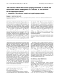 Báo cáo khoa học:  The oxidative effect of bacterial lipopolysaccharide on native and cross-linked human hemoglobin as a function of the structure of the lipopolysaccharide A comparison of the effects of smooth and rough lipopolysaccharide