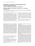 Báo cáo khoa học: Engineering of a monomeric and low-glycosylated form of human butyrylcholinesterase