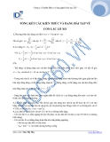 Công ty Cổ phần Đầu tư Công nghệ Giáo dục IDJ        TỔNG KẾT CÁC KIẾN THỨC VÀ DẠNG BÀI TẬP VỀ CON LẮC LÒ XO1. Phương trình dao động con lắc lò xo: x = Acos(ωt + ϕ).k 2π m 1 ω 1 = 2π = ; chu kỳ: T = ; tần số: f = = ω k T 2π 2π m 1 1 2. Cơ năng: