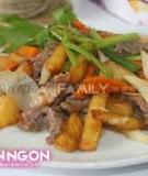 Khoai Tây Chiên Thịt Bò 