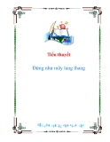  Sách đừng như mây lang thang