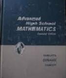 ADVANCED HIGH-SCHOOL MATHEMATICS