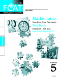Mathematics  Sunshine State Standards  Test Book 5