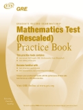 GRADUATE RECORD EXAMINATIONS® Mathematics Test (Rescaled) Practice Book