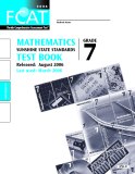 MATHEMATICS  SUNSHINE STATE STANDARDS  TEST BOOK 7